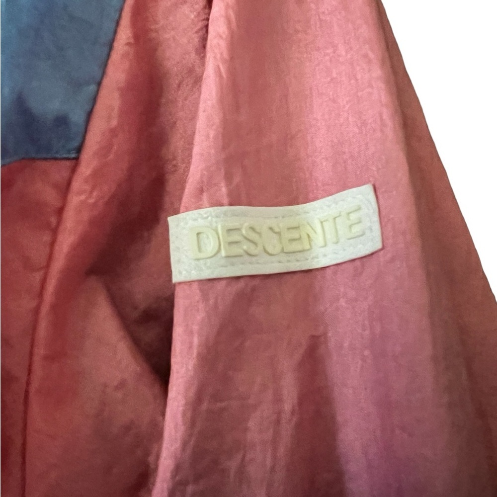 ***SOLD***Descente made Japan Vintage Womens 3 piece Colorblock  Windbreaker - Picture 11 of 13
